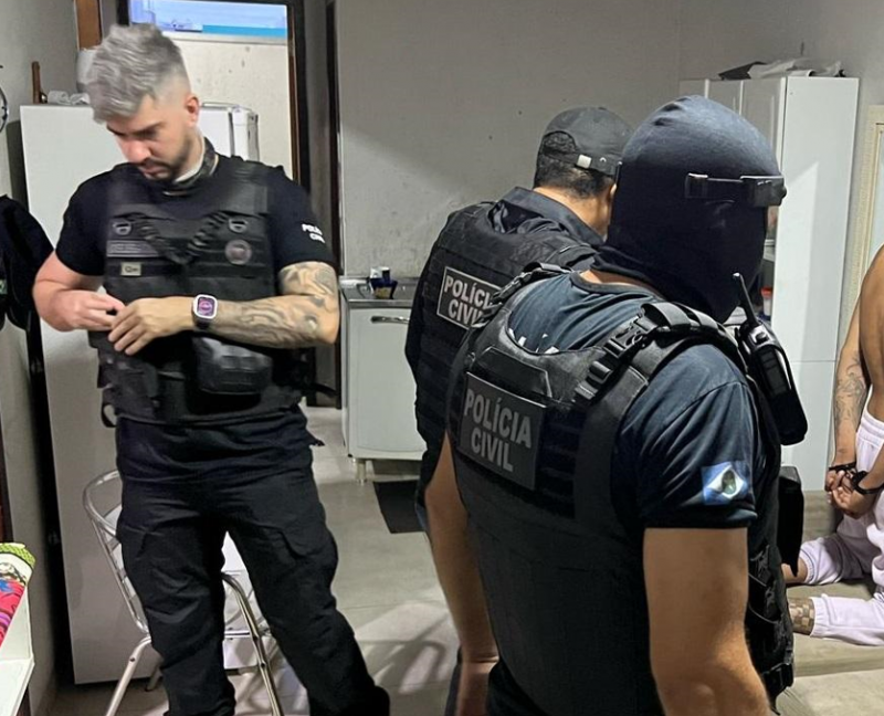 Influenciador digital � preso em opera��o contra fac��o criminosa em Sorriso