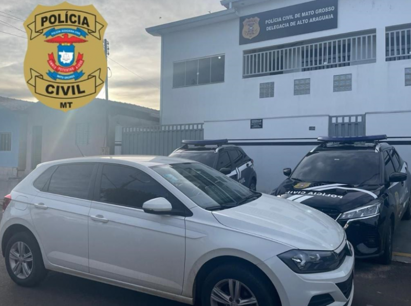 Pol�cia Civil apreende ve�culo proveniente de estelionato em Alto Araguaia