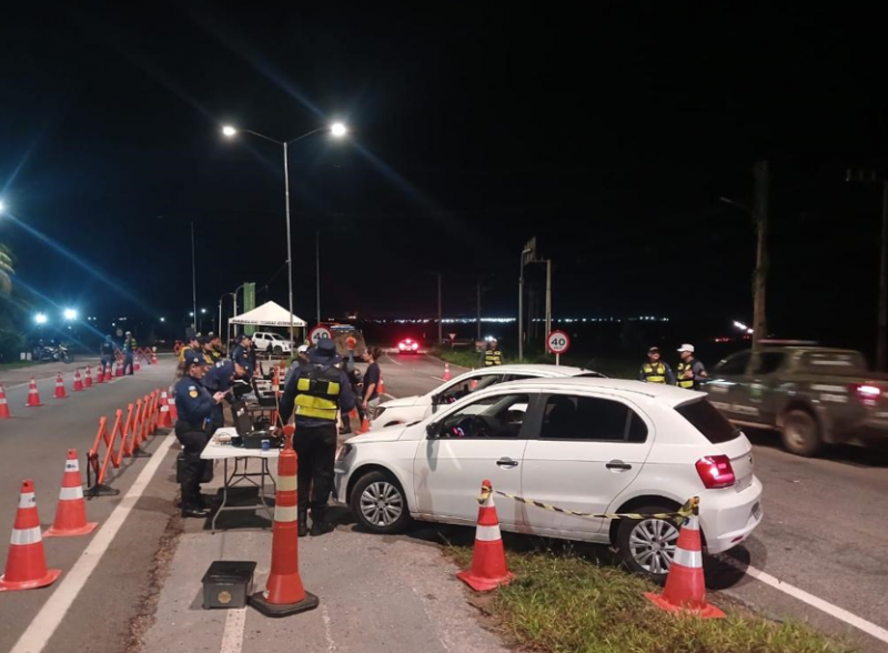 Opera��o Lei Seca em Cuiab� resulta em oito pris�es por embriaguez ao volante