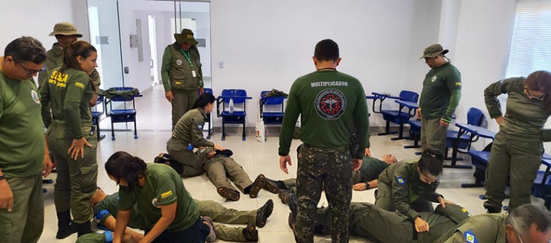 Servidores da Sema-MT recebem capacita��o em atendimento pr�-hospitalar