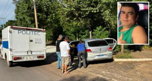 Gar�om desaparecido � encontrado morto dentro de carro em Cuiab�