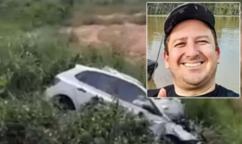 Banc�rio morre em acidente entre carro e carreta na BR-158 em MT