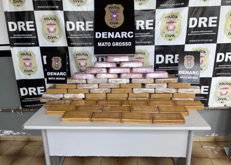 Pol�cia Civil apreende mais de R$ 1,2 milh�o em drogas enterradas em resid�ncia em V�rzea Grande