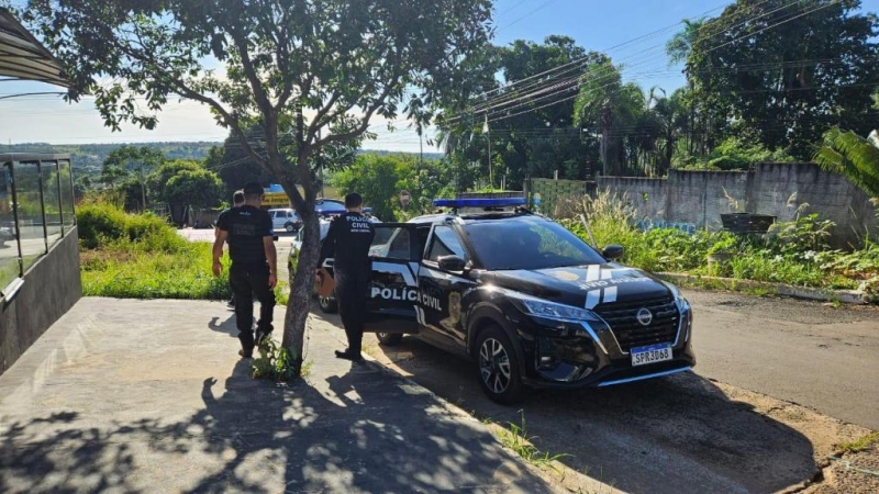Pol�cia Civil apreende armas de fogo e muni��es de suspeito de amea�ar ex-companheira em Alto Araguaia
