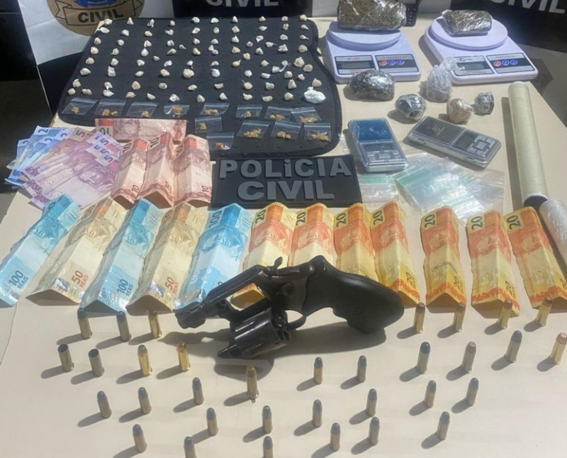 Pol�cia Civil prende sete suspeitos em opera��o contra fac��o na Barra do Bugres