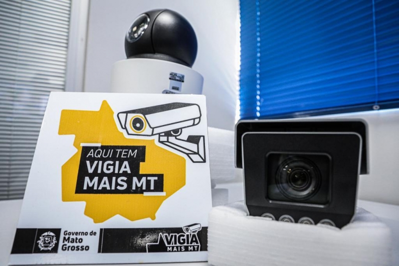 Roubos e furtos reduzem at� 88% em dois anos do programa Vigia Mais MT