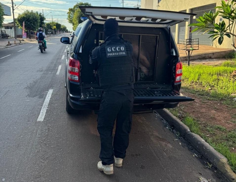 Pol�cia Civil cumpre mandados em investiga��es de furto de defensivos e com�rcio ilegal de armas para fac��es