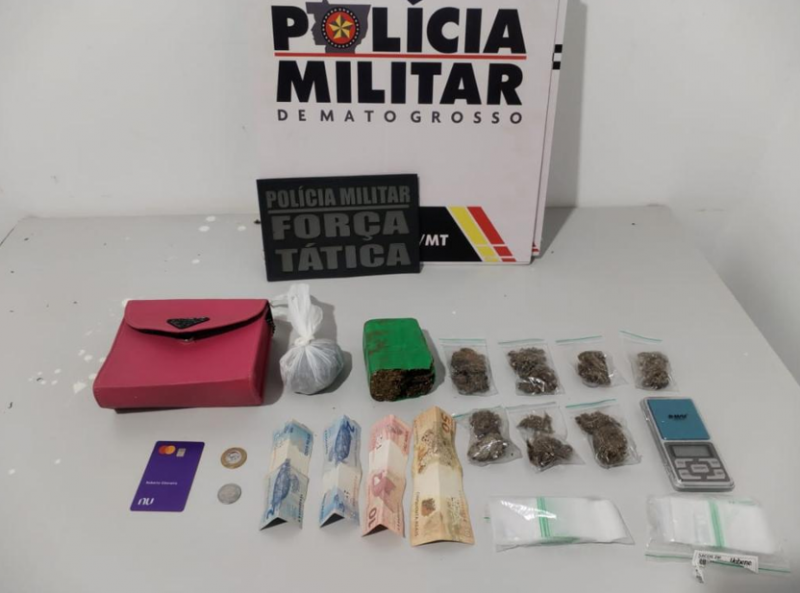 Casal de faccionados � preso por tr�fico de drogas em Tangar� da Serra