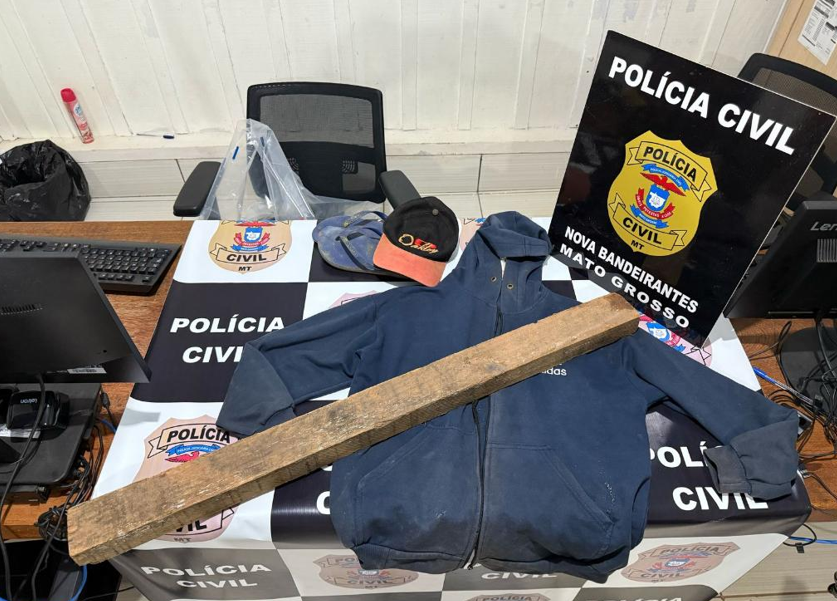 Homem  preso por tentativa de latrocnio em Nova Bandeirantes