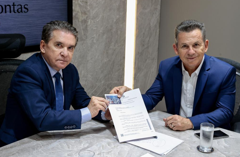 Governo de MT entrega contas ao TCE e destaca aplica��o de 18% em investimentos