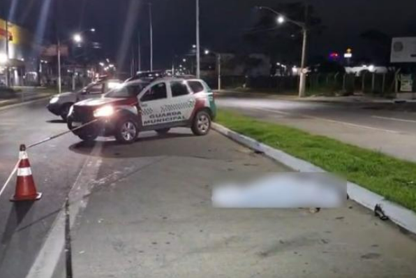 Mulher morre ap�s ser atropelada por motociclista em V�rzea Grande