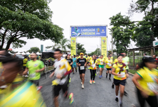 Corrida Bom Jesus de Cuiab rene mais de 3 mil participantes e celebra o aniversrio da Capital