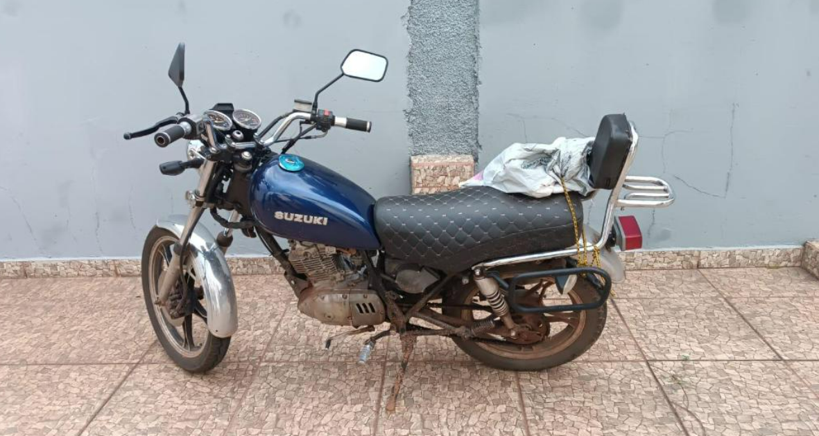 Pol�cia Civil localiza motocicleta usada por homem desaparecido em Rondon�polis