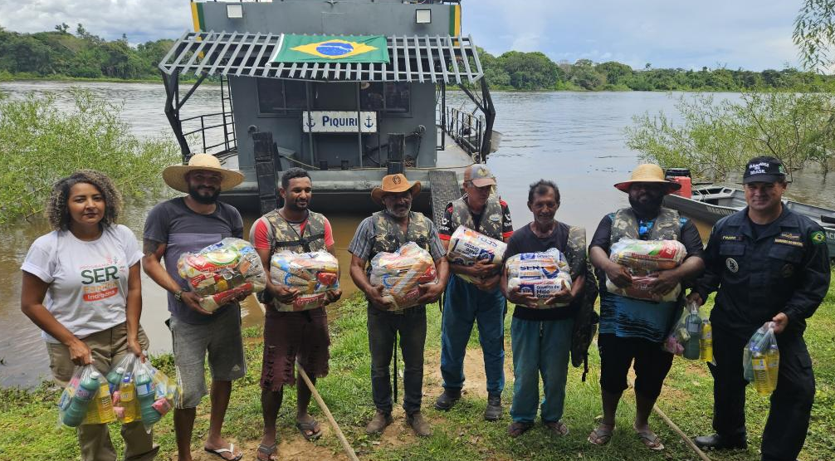 Expedi��o Piquiri percorre mil quil�metros para atender comunidades do Pantanal