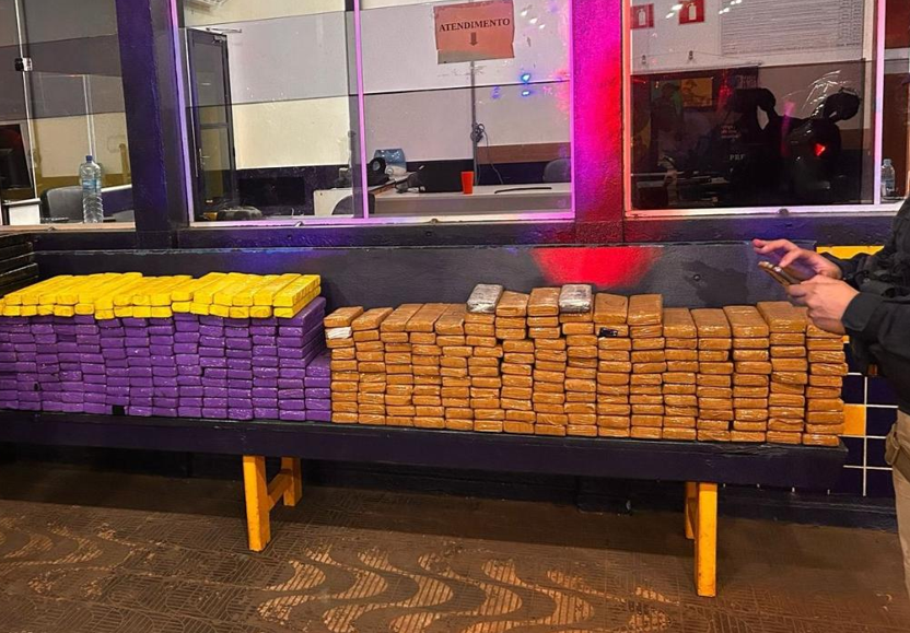 Homem � preso em flagrante com 429 tabletes de maconha avaliados em R$ 1,5 milh�o