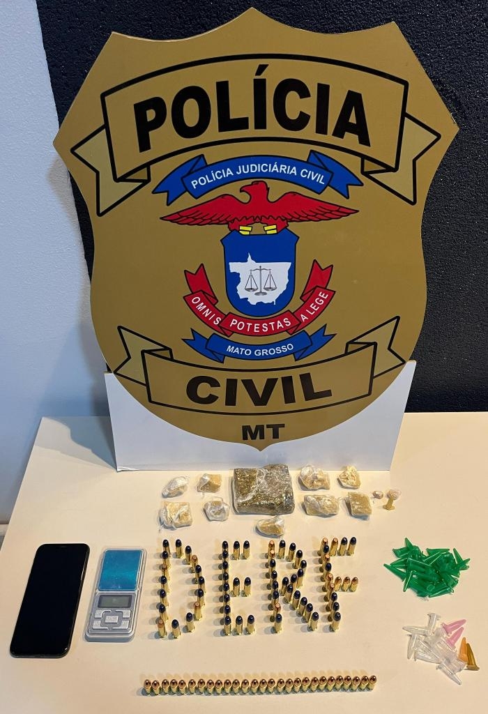 Pol�cia Civil prende homem que fazia 