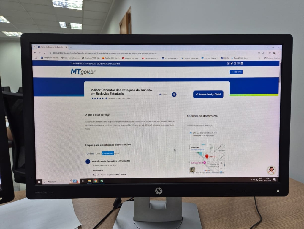 Sinfra disponibiliza servi�os online para recorrer de infra��es em rodovias estaduais