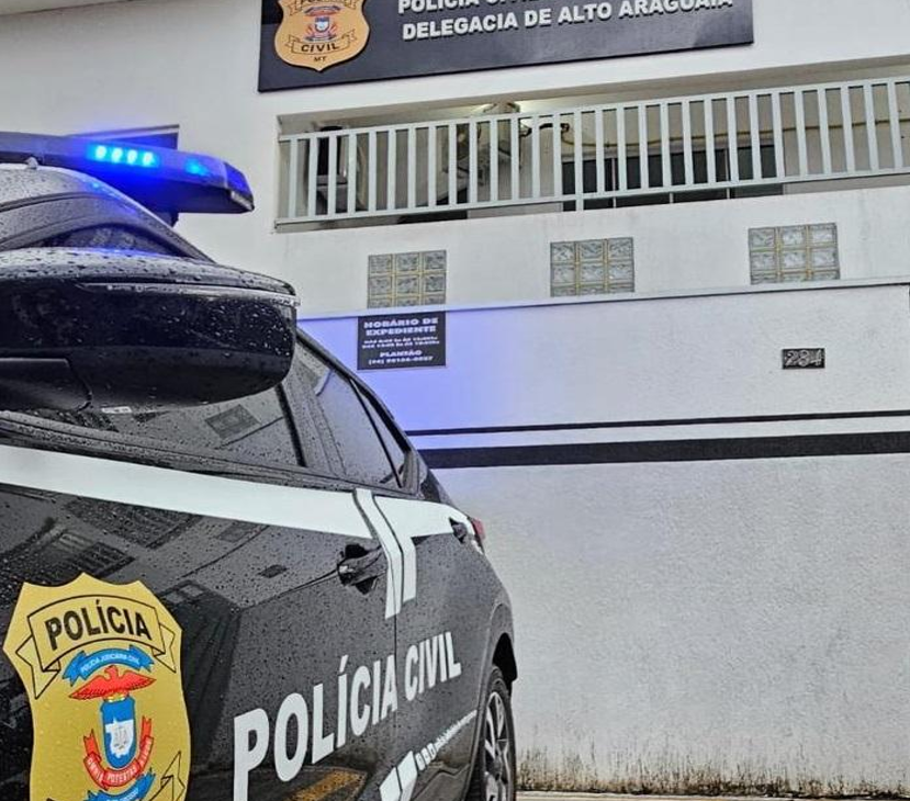 Pol�cia Civil realiza opera��o para reintegra��o de posse de �rea rural em Alto Araguaia
