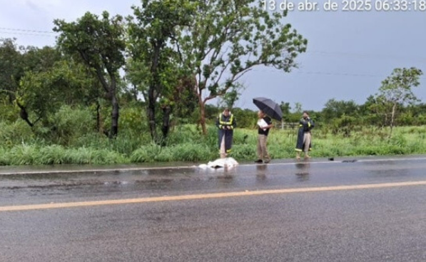 Homem � encontrado morto na BR-070 em Nossa Senhora do Livramento
