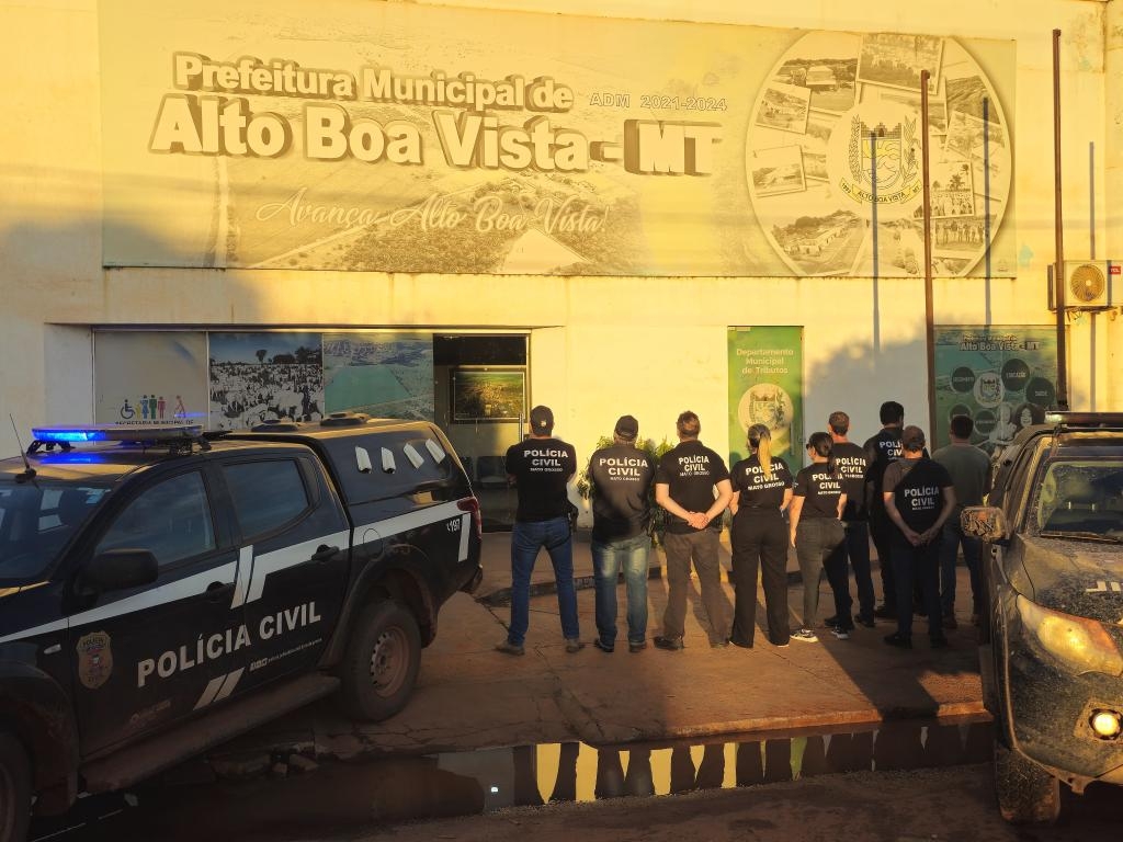 Pol�cia Civil desarticula esquema de corrup��o por meio de venda ilegal de lotes em Alto Boa Vista