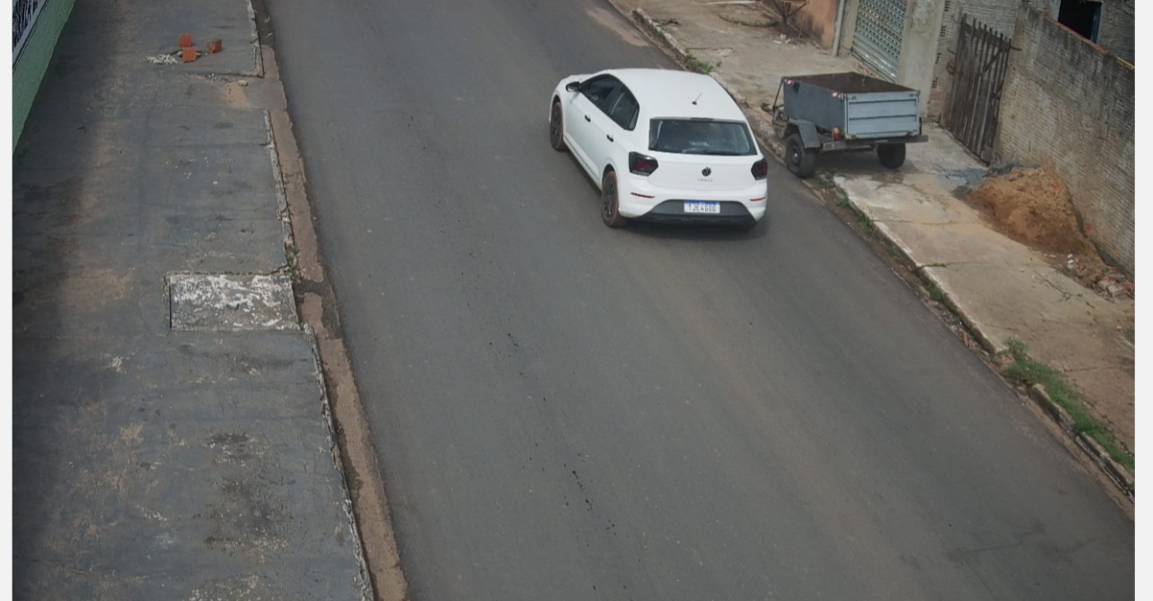 C�meras do Vigia Mais MT ajudam a recuperar carro roubado em V�rzea Grande