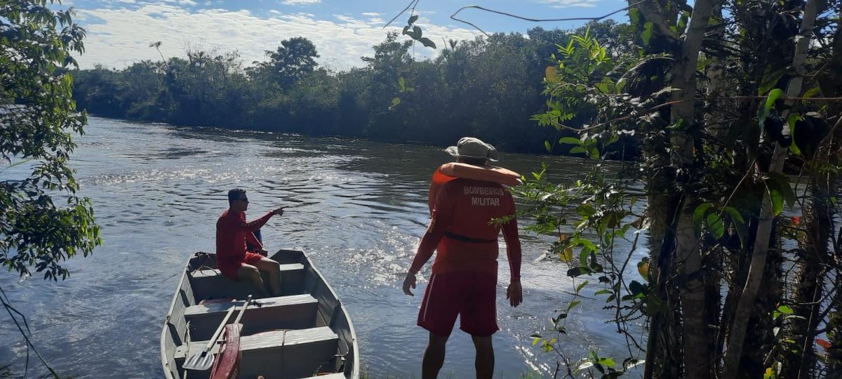 Corpo  encontrado no rio Apiacs e pode ser de Domingos Renato Costa dos Santos
