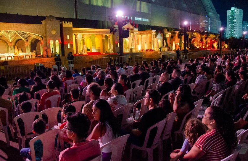 Auto da Paixo de Cristo ter duas sesses nesta sexta-feira (18) na Arena Pantanal
