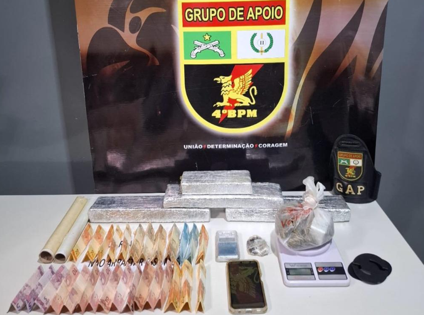 Integrante de fac��o criminosa � preso por extors�o a comerciantes e tr�fico de drogas em V�rzea Grande