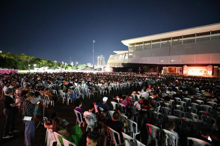 Mais de 30 mil pessoas assistiram ao Auto da Paix�o de Cristo nessa Sexta-feira Santa (18)