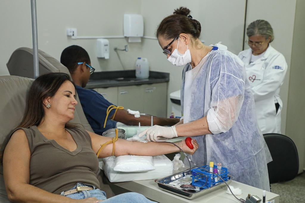 MT Hemocentro registra estado de alerta em estoque de bolsas de sangue