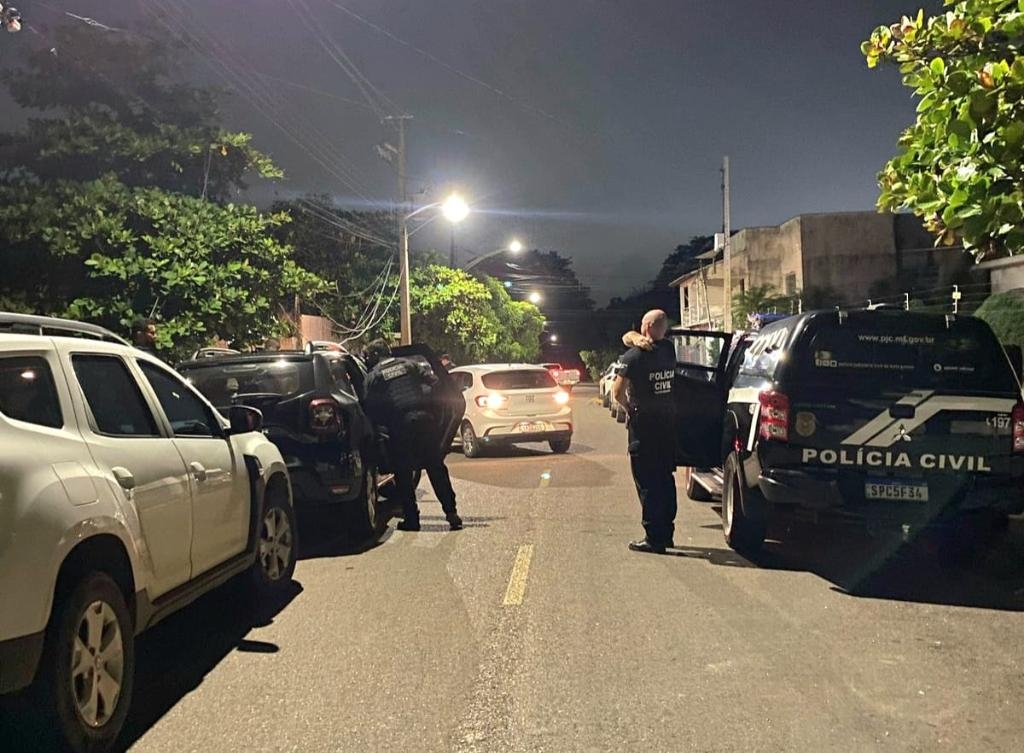 Pol�cia Civil cumpre mandados contra grupo que extorquia e amea�ava empres�rios no interior de MT