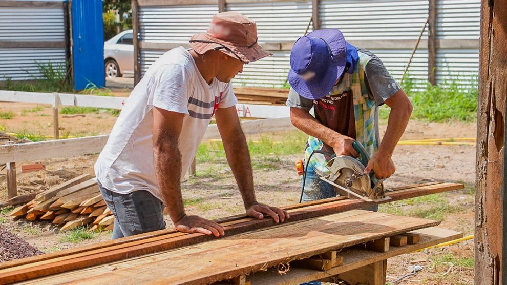 Mato Grosso aumenta gera��o de empregos formais e constru��o civil lidera