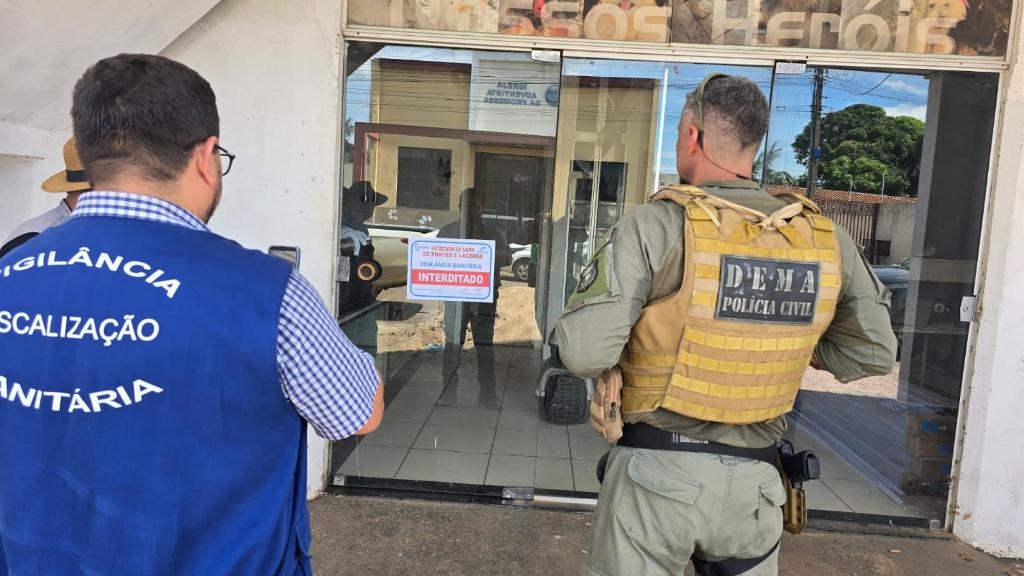Ao integrada da Polcia Civil interdita clnica veterinria em Pontes e Lacerda
