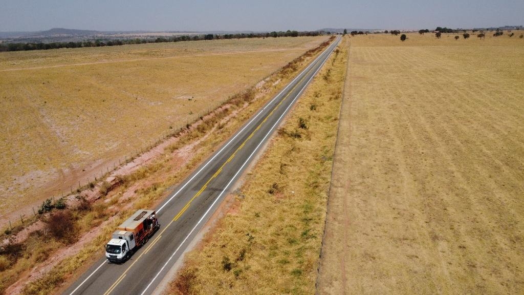 Governo de MT conclui asfaltamento entre Pedra Preta e Terminal Ferrovirio de Rondonpolis