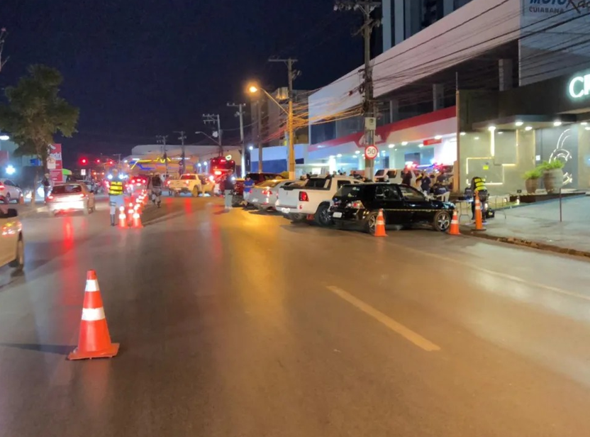 Opera��o Lei Seca termina com 13 condutores presos por embriaguez no Centro de Cuiab�