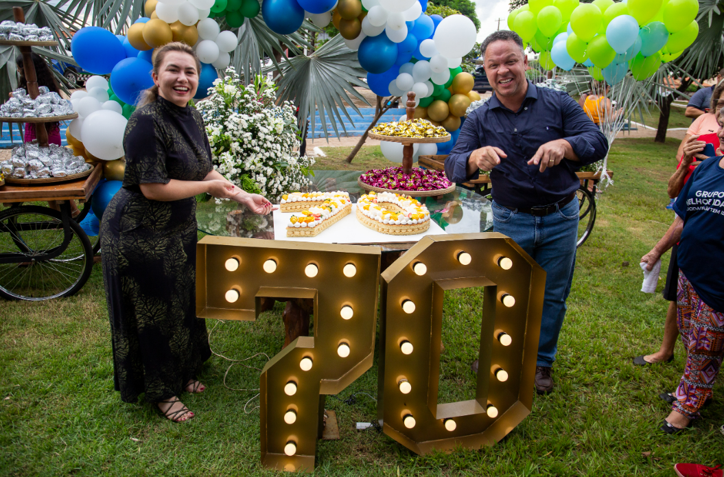 Prefeitura de Rondonpolis comemora 70 anos de Vila Operria com festa na Praa Bom Jesus