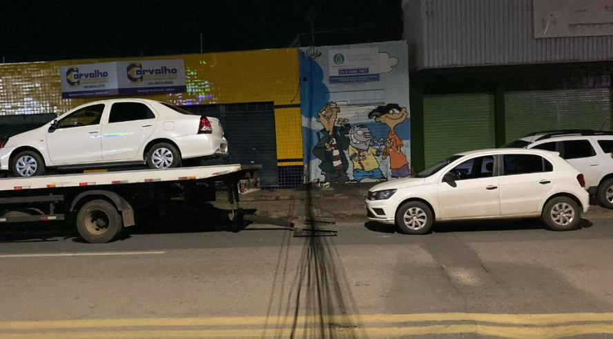 Ao integrada remove veculos irregulares durante fiscalizao preventiva em Cuiab