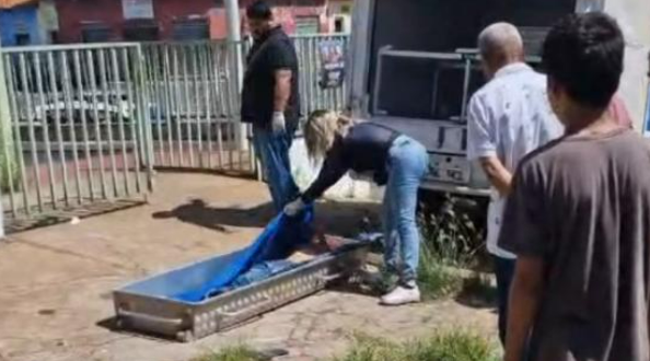 Casal em situao de rua  assassinado a pedradas no centro de Cuiab
