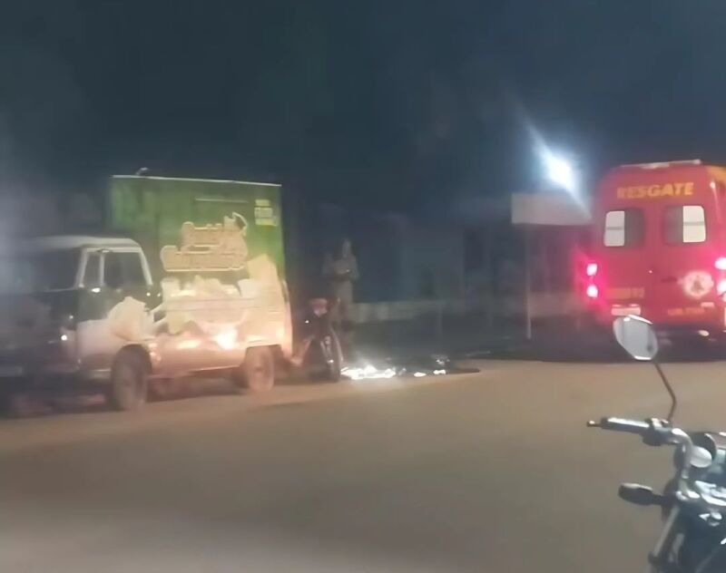 Jovem � assassinado a tiros em frente a bar pr�ximo � Unemat, em C�ceres