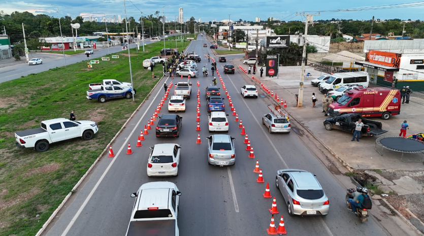 Motorista foragido por roubo � preso durante Opera��o Lei Seca em V�rzea Grande