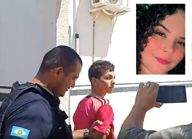 Suspeito de matar ex-companheira diante dos filhos � preso em matagal