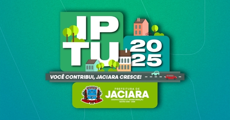 IPTU PREMIADO 2025: Prefeitura de Jaciara lana campanha 