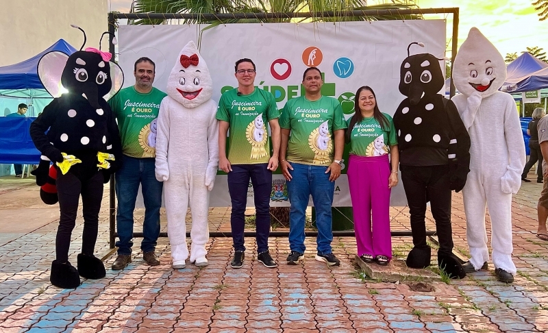 Sa�de em A��o leva servi�os e qualidade de vida � popula��o de Juscimeira