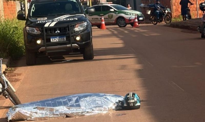 Homem morre ap�s mal s�bito enquanto pilotava moto em V�rzea Grande