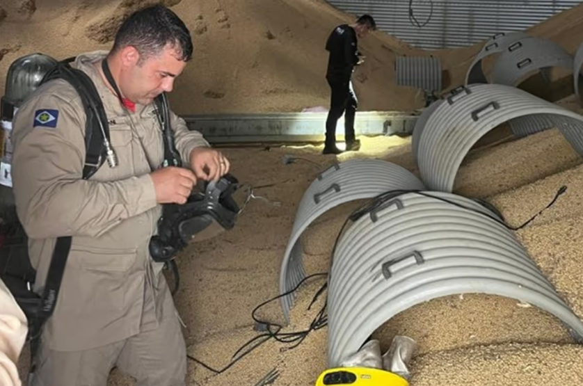 Jovem de 18 anos morre ao cair em silo de soja em fazenda de Nova Cana� do Norte