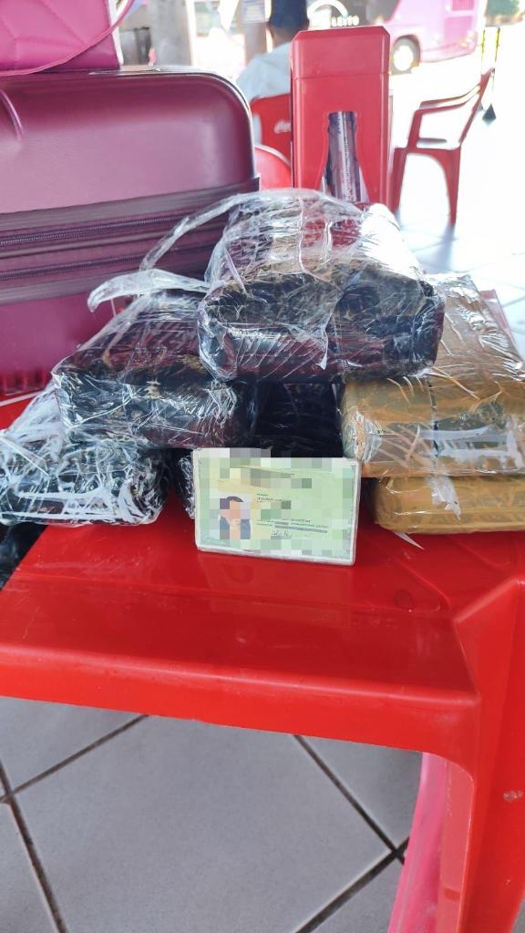 A��o integrada da PM, PRF e PF apreende tabletes de maconha avaliados em R$ 166 mil