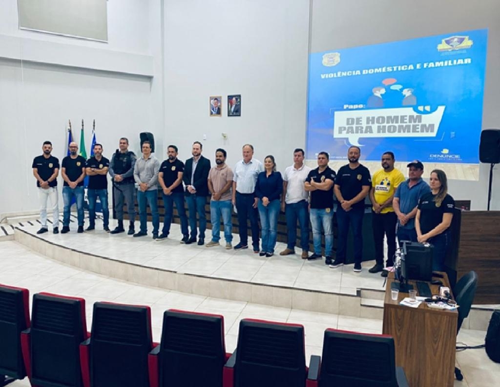 Pol�cia Civil inicia trabalhos de orienta��o e conscientiza��o com autores de viol�ncia dom�stica em Sapezal