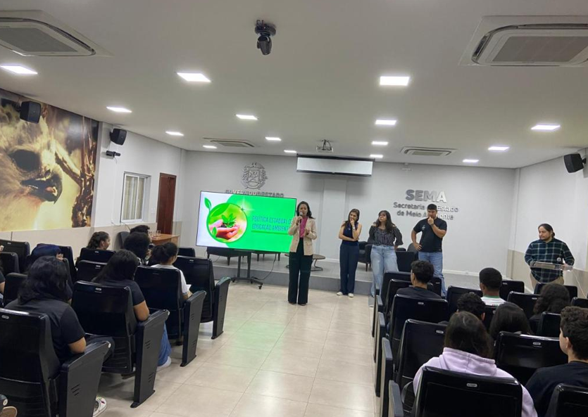 Projeto recebe estudantes do Centro de Refer�ncia do IFMT de Jaciara