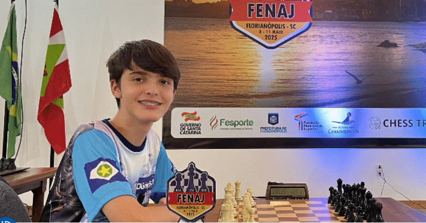 Sinopense  destaque em campeonato brasileiro de xadrez