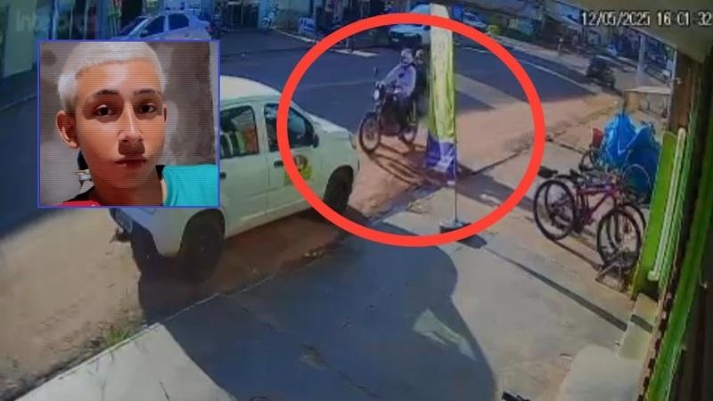 Execu��o a sangue frio: adolescente � morto com dois tiros na cabe�a em bicicletaria no interior de MT